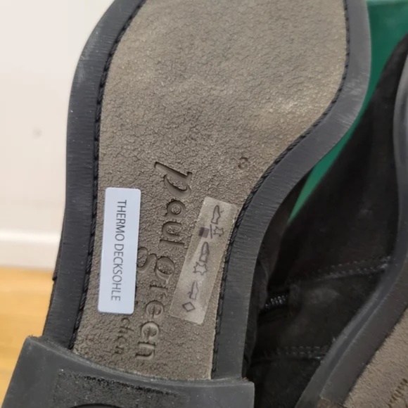 New in box! Paul Green water-repellent suede boots size 5.5 - Picture 10 of 12